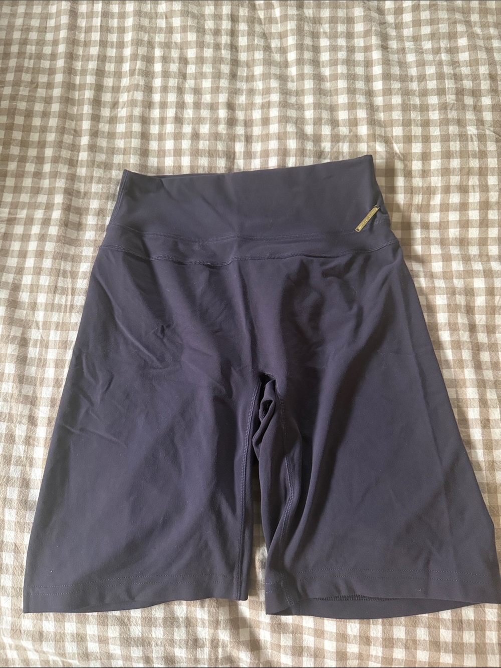 Gymshark x Whitney Simmons High-Waist Dark Navy Bike Shorts